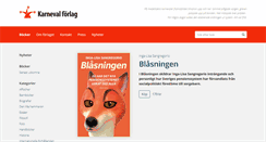 Desktop Screenshot of karnevalforlag.se